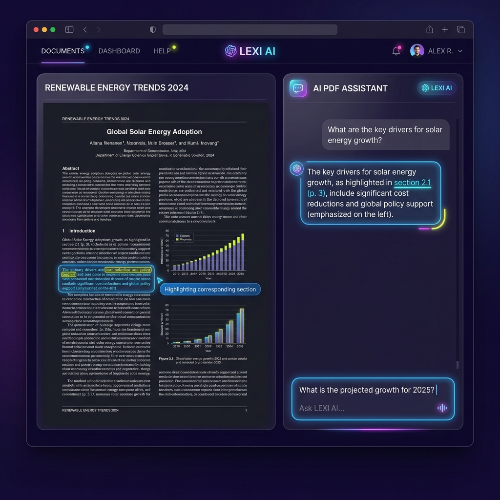 PDF Answering Bot UI